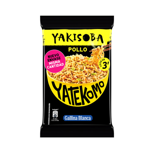 YATEKOMO Noodles pollo 93 g.