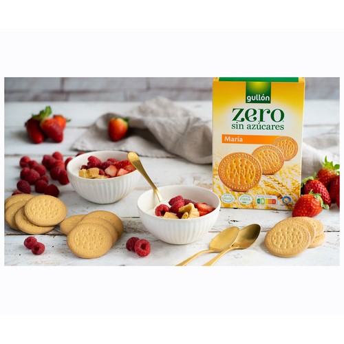 GULLÓN Zero Galletas María sin azúcares 400 g.