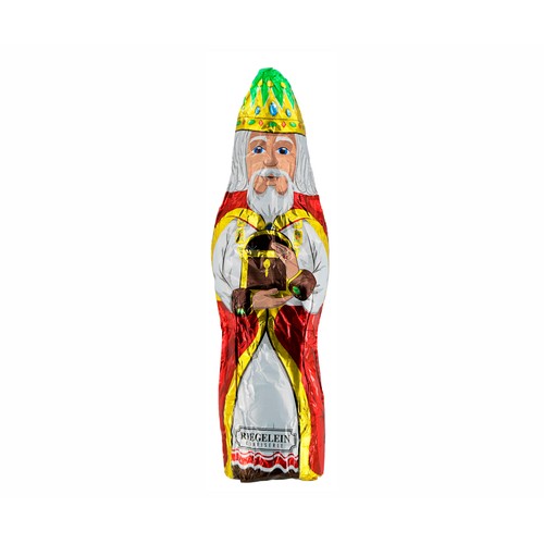 RIEGELEIN Figura de chocolate de los Reyes Magos 60 g.