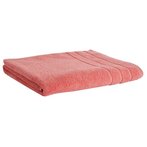 Toalla de ducha color rosa, 400g/m², ACTUEL.