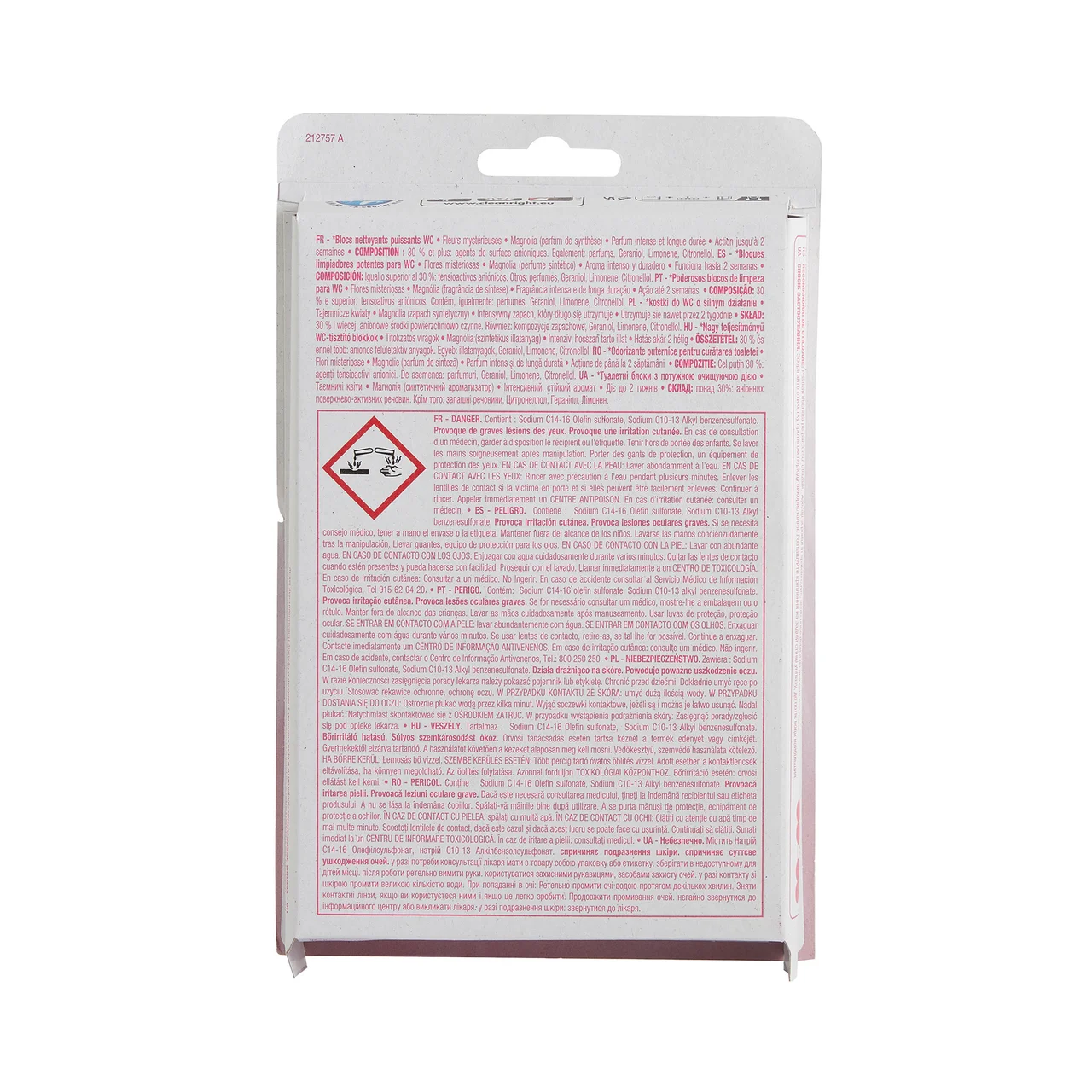 PRODUCTO ALCAMPO Power balls wc 4 en 1 magnolia 2 uds.