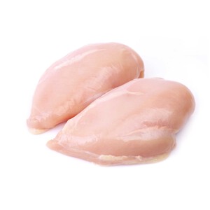 Pechugas de pollo blanco sin piel Bandeja