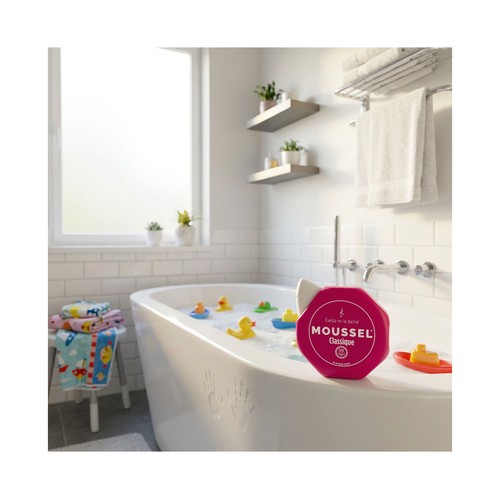 MOUSSEL Classique Gel de baño o ducha con pH neutro y aceites esenciales 650 ml
