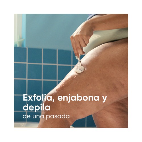 VENUS Confortglide sensitive de Gillette Maquina para depliación femenina con 2 cabezales de 5 hojas.