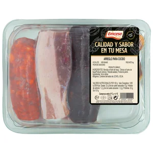 EMCESA Bandeja con preparado para cocido, elaborado sin gluten