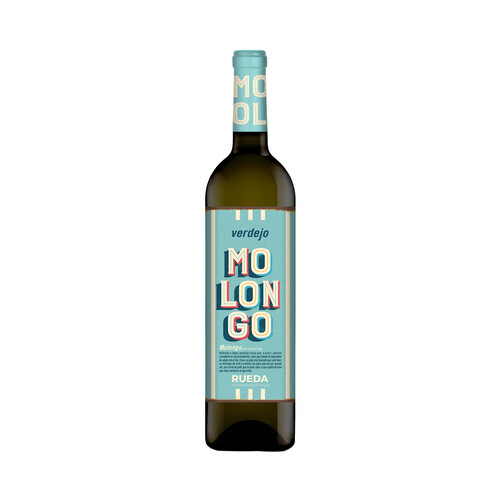 MOLONGO  Vino blanco verdejo con D.O. Rueda MOLONGO botella de 75 cl.