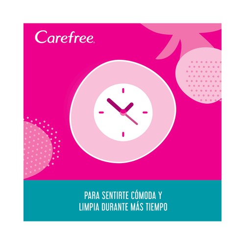 CAREFREE Protege slips normales, sin fragancia CAREFREE Cotton 56 uds.