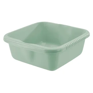 ACTUEL Barreño cuadrado verde ACTUEL 15 l.