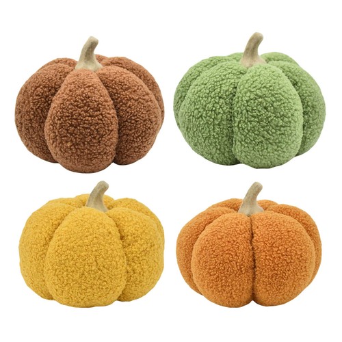 Calabaza 17x17cm con superficie Terry. ACTUEL