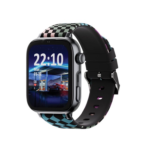 Smartwatch SAVEFAMILY SaveWatch Plus 2 , Esfera Negra, Correa de Silicona Loop"..