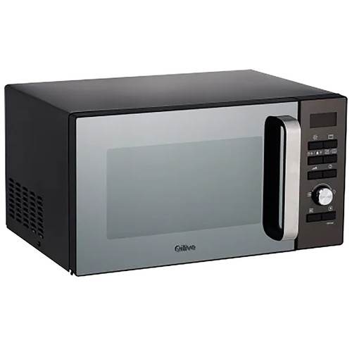 Microondas con horno y grill QILIVE Q.6429, color negro, capacidad 30L., grill: 1250W, convección: 2200W.