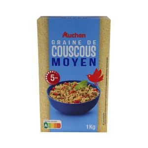 PRODUCTO ALCAMPO Couscous PRODUCTO ALCAMPO paquete de 1 kg.
