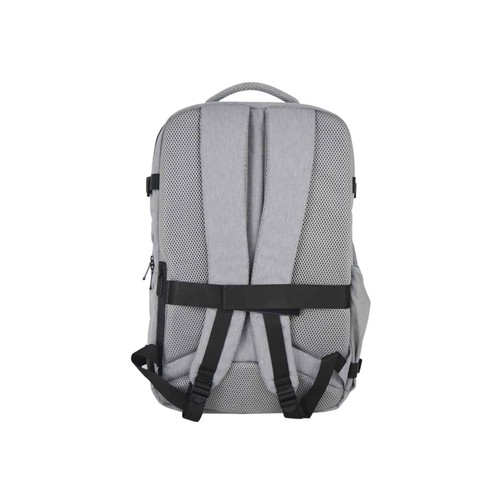 Mochila Buenos Aires L 30L, color gris AIRPORT ALCAMPO.