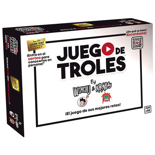 Juego de mesa de retos Juego de Troles, desde 2 jugadores, IMC TOYS.