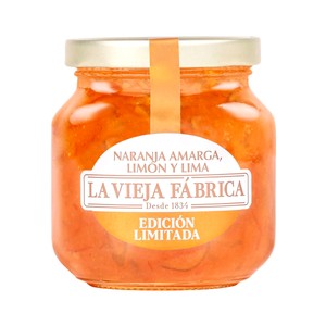 Imagen de LA VIEJA FABRICA  Mermelada de naranja amarga, lima limón 280 g.