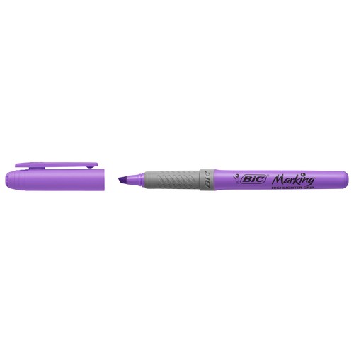 Set 4 subrayadores Highl Grip BL Neón AST EU. BIC
