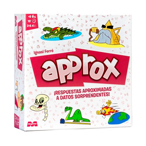 Juego de mesa Approx Ignasi Ferré, de 2 a 6 Jugadores +8 Años MAGIC BOX