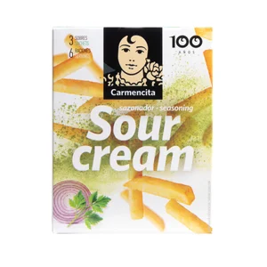 CARMENCITA Sazonador de sour cream, 3 uds, 4,5 g.