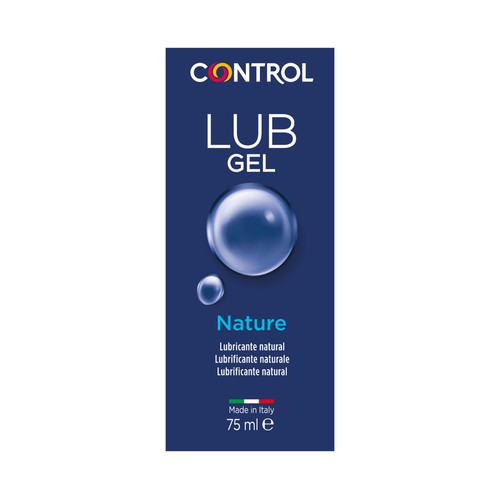 CONTROL Nature Gel lubricante, apto para uso con preservativo 75 ml.