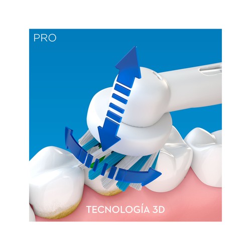 ORAL-B Cepillo de dientes eléctrico recargable con tecnología de Braun ORAL-B Pro 700.