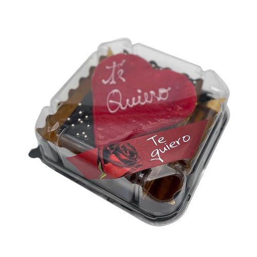Tarta cuadrado corazón 550 gr. 