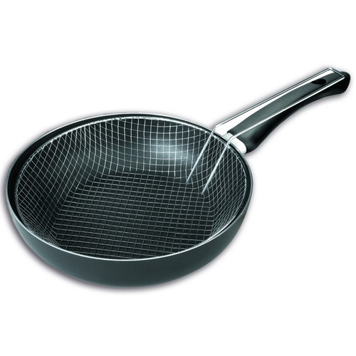 Sartén freidora 26cm. con doble capa de antiadherente, Indubasic IBILI.