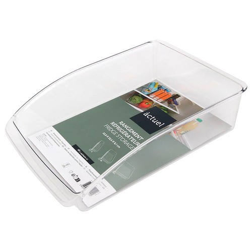Organizador para nevera de plástico, 32x7x22cm ACTUEL.