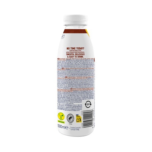ALPRO Meal to go Bebida vegetal de soja sabor chocolate y plátano 500 ml.