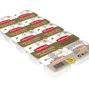 HELIOS Miel de flores en tarrinas 10 uds. 250 g.