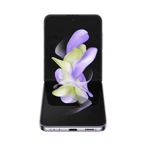 Smartphone 17,01 cm (6,7") SAMSUNG Galaxy Galaxy Z Flip4 5G SM-F721BLVGEUB morado, Octa-Core, 8GB Ram, 128GB, 12+12+10 Mpx, Dual-Sim, Android 12.