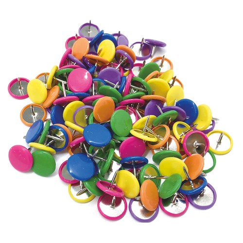 150 Chinchetas Colores AUCHAN.