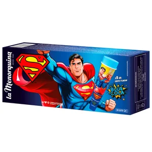 LA MENORQUINA Superman Polo de agua con sabor a cola azul 3 x 105 ml.
