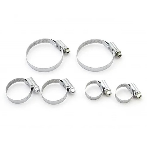 Pack de 6 abrazaderas, 10-17 / 12-20 / 15 - 25 mm, ARREGUI.