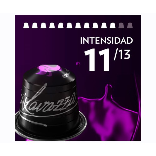 LAVAZZA Café Espresso Maestro Intenso Int.11, 10 cápsulas