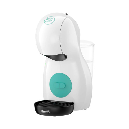 Cafetera de cápsulas DOLCE GUSTO Piccolo XS Delonghi edg210 Blanca, presión 15 bares, deposito de 0.8L.
