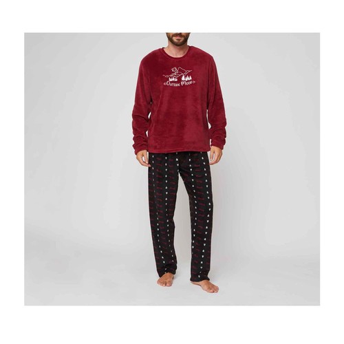 Pijama Coral Fleece para hombre IN EXTENSO, talla M.