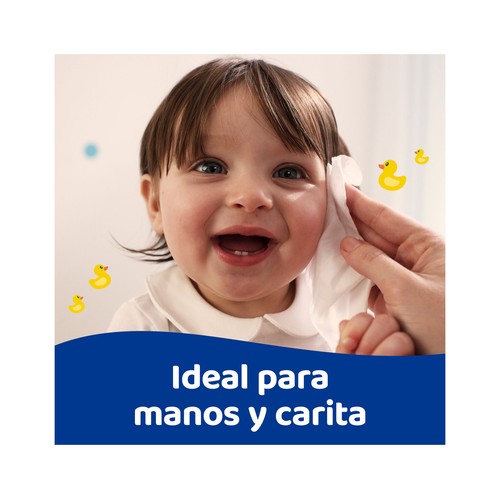 DODOT Siempre limpio Toallitas humedas para bebé, aptas para manos y cara 64 uds.