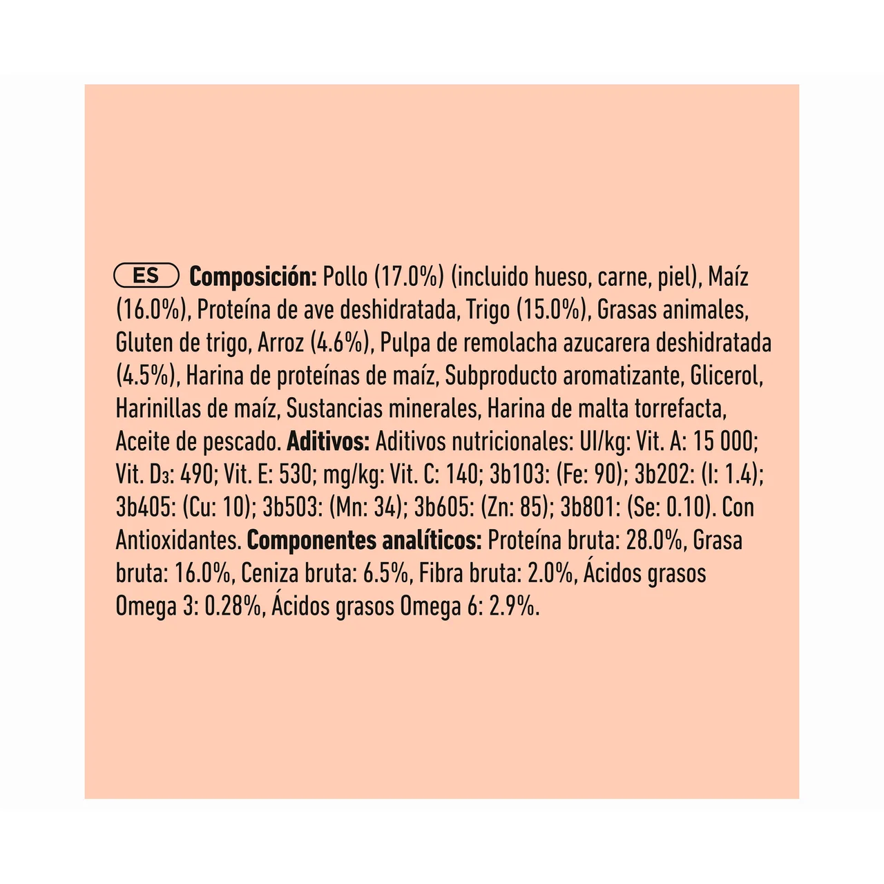 Comida seca para perro tamaño medium-maxi adulto pollo 7 kg