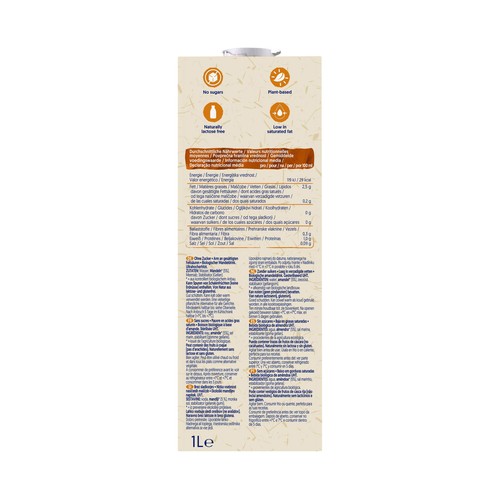 ALPRO Bio Bebida vegetal ecológica del almendra, sin azúcares 1 l. 
