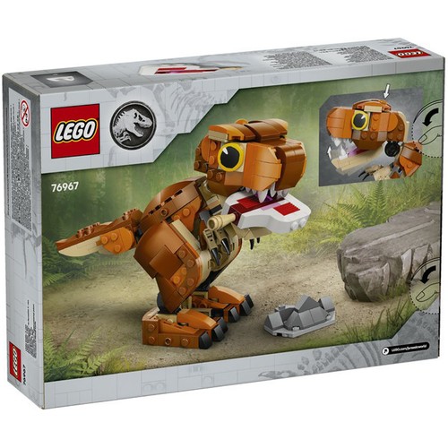 LEGO Jurassic World Little Eatie: T. Rex Kit de Construcción 76967, 317 piezas, +7 años.