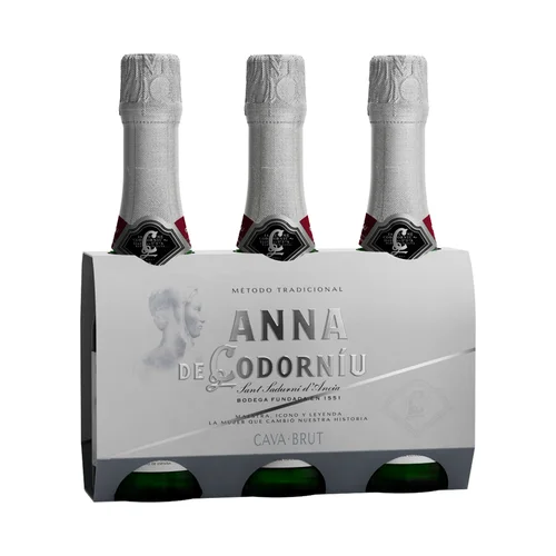 ANNA DE CODORNIU Cava brut elaborado según el método tradicional ANNA DE CODORNIU benjamín de 37.5 cl.