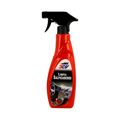 Spay limpiador de salpicaderos con acabado brillante y agradable olor 3CV 500 mililitros.