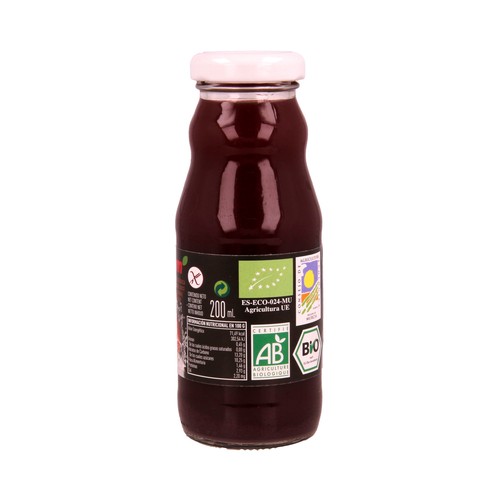 DELIZUM Zumo exprimido de granada ecológica DELIZUM botella de 20 cl.