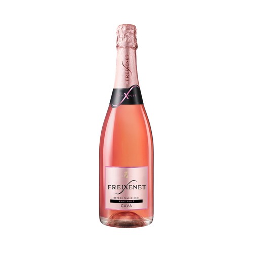 FREIXENET Rosé Cava brut rosado con D.O. Cava, elaborado según el método tradicional botella 75 cl.