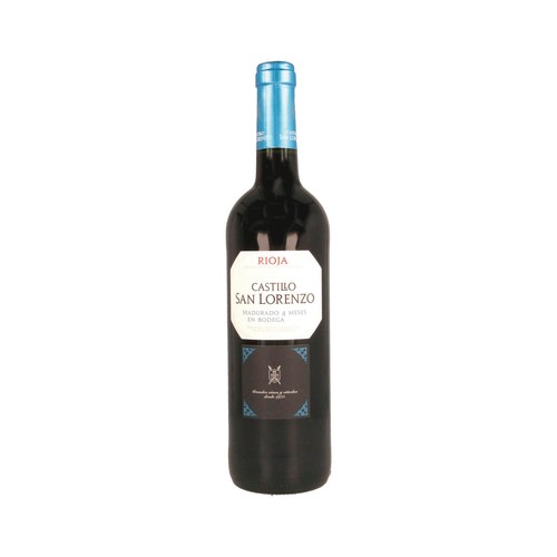 CASTILLO SAN LORENZO  Vino tinto con D.O. Rioja CASTILLO SAN LORENZO botella de 75 cl.