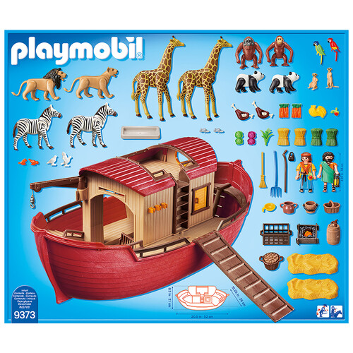 Conjunto de juego Arca de Noé con figuras, animales y accesorios - Main Image