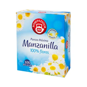 POMPADOUR Manzanilla 100 uds. 90 g.