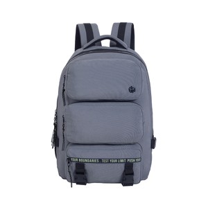 Imagen de Mochila con triple bolsillo, color gris, UNKEEPER.