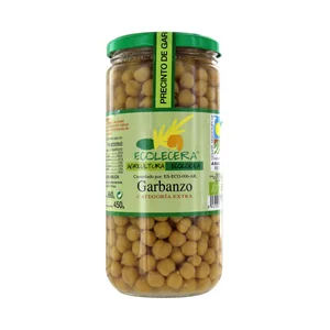 ECOLECERA Garbanzos ecológicos en conserva ECOLECERA 425 g.