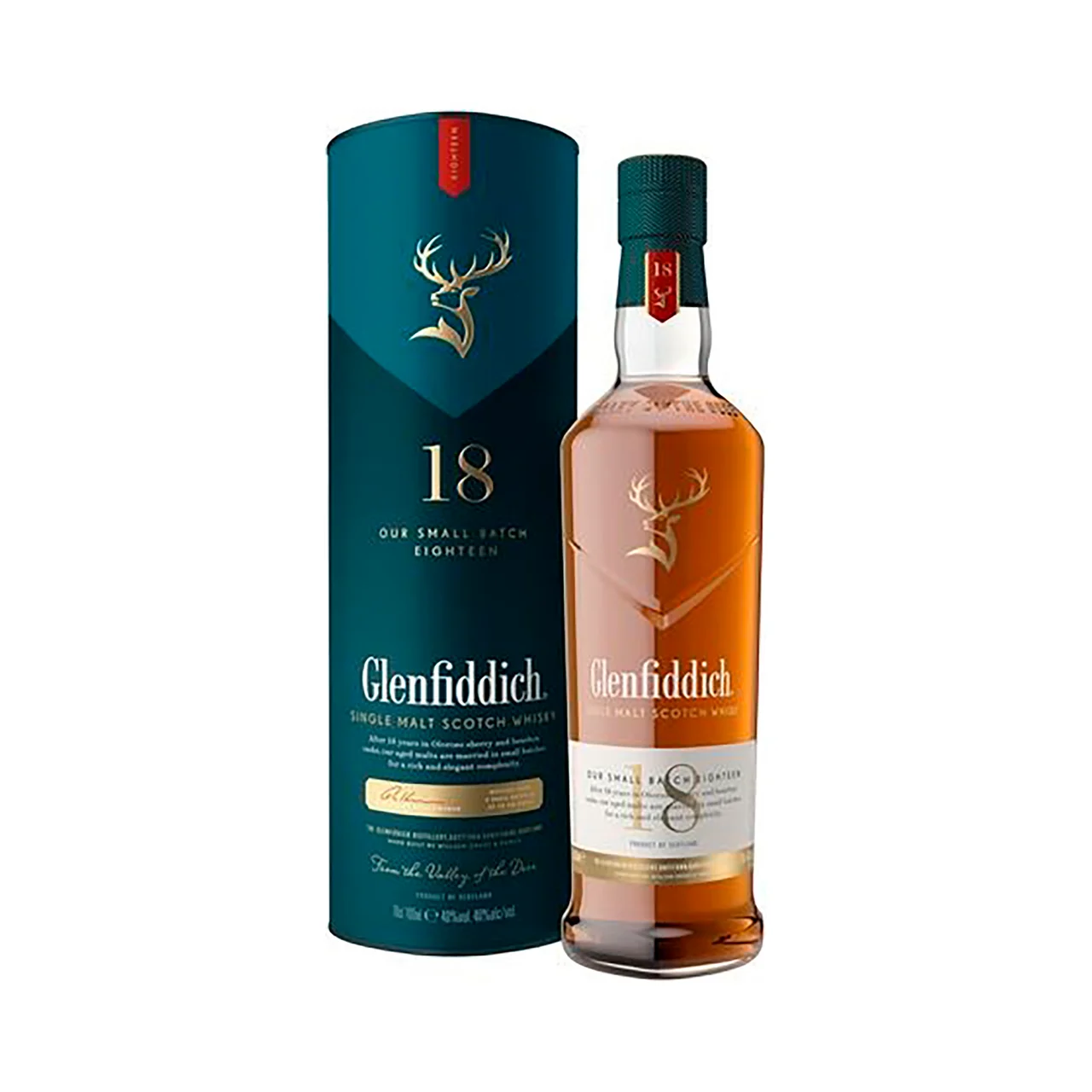 Whisky single malt escoces 18 años 70 cl.